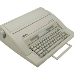 Royal Portable Electronic Typewriter With Memory an Display