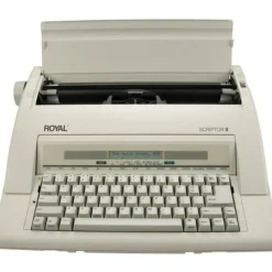 Royal Portable Electronic Typewriter With Memory an Display