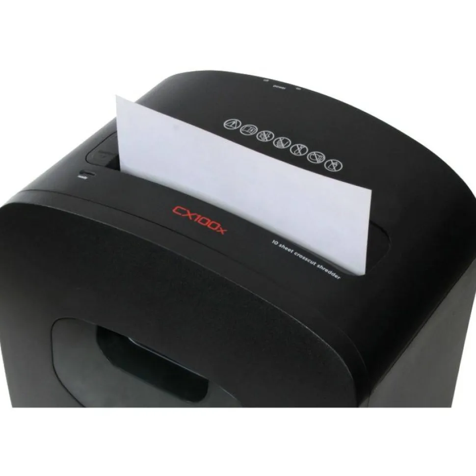 Royal 10 Sheet Cross-Cut Shredder, 100X