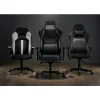 RS Gaming Davanti Vegan Leather High-Back Gaming Office Chair, Black/Blue, BIFMA Compliant