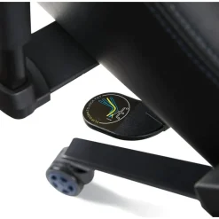 RS Gaming Davanti Vegan Leather High-Back Gaming Office Chair, Black/Blue, BIFMA Compliant