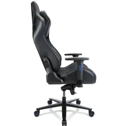 RS Gaming Davanti Vegan Leather High-Back Gaming Office Chair, Black/Blue, BIFMA Compliant