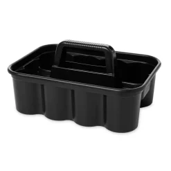 Rubbermaid Commercial Deluxe Carry Caddy, Black