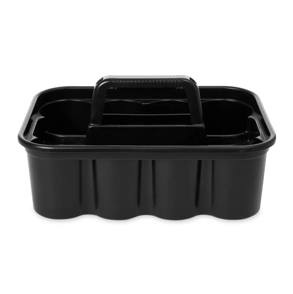 Rubbermaid Commercial Deluxe Carry Caddy, Black