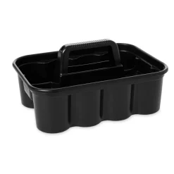 Rubbermaid Commercial Deluxe Carry Caddy, Black