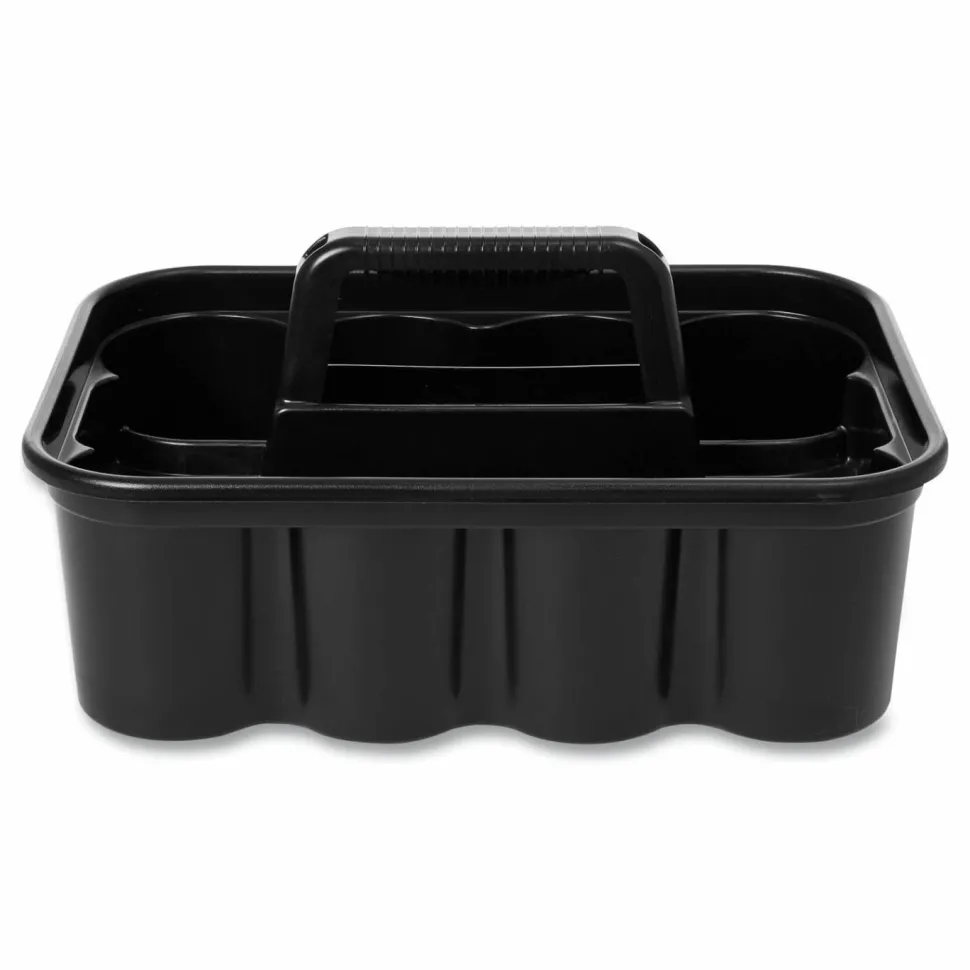 Rubbermaid Commercial Deluxe Carry Caddy, Black