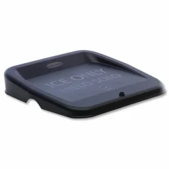 Rubbermaid Commercial Ice Tote Lid, Black, 4/Carton