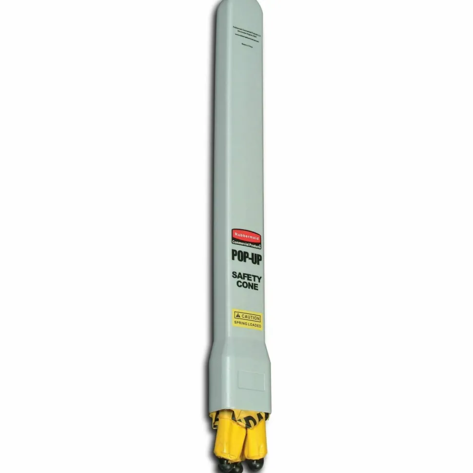 Rubbermaid Commercial Multi-Lingual Caution Safety Cone