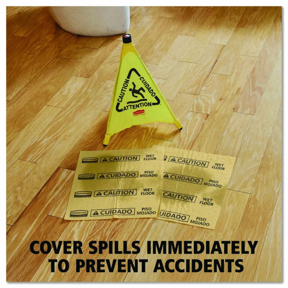 Rubbermaid Over-The-Spill Pads, Tablet Of 22