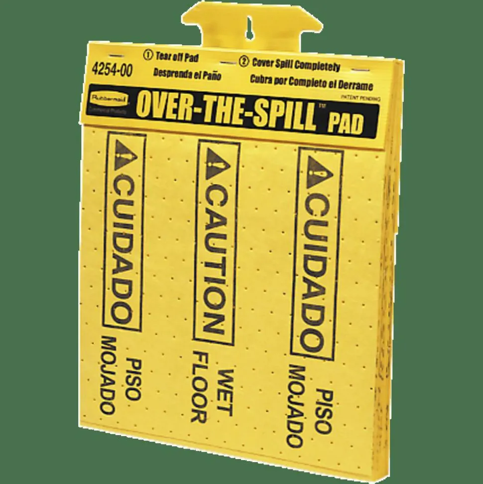 Rubbermaid Over-The-Spill Pads, Tablet Of 22