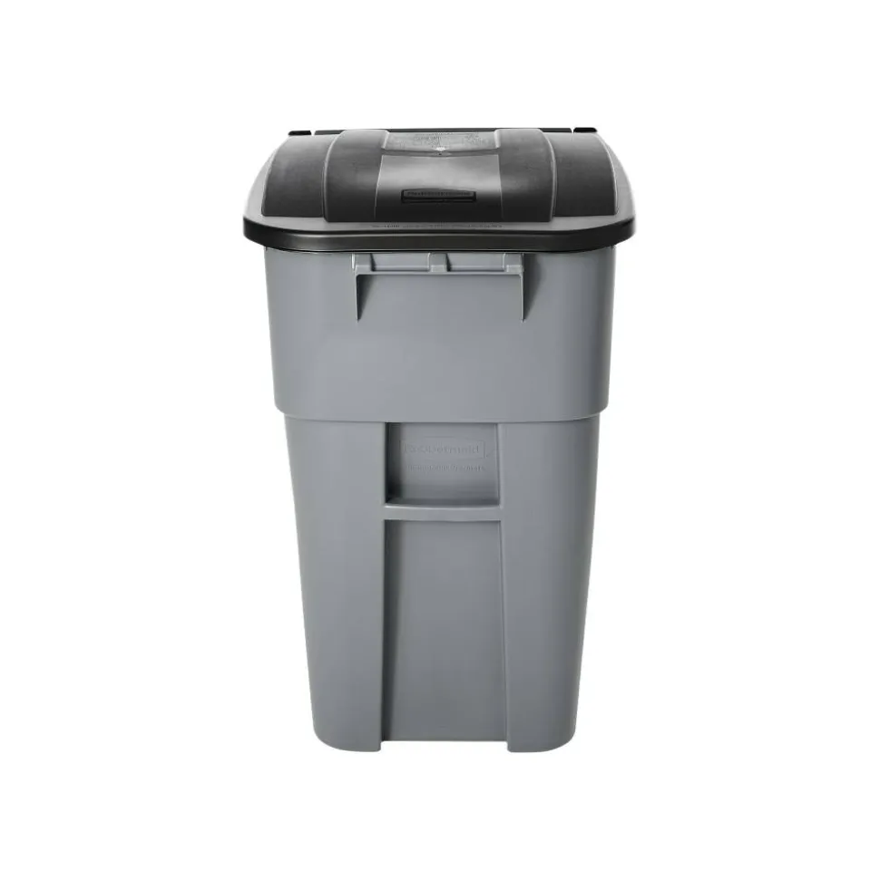 Rubbermaid Brute Big Wheel Container, 50 Gallons, Gray