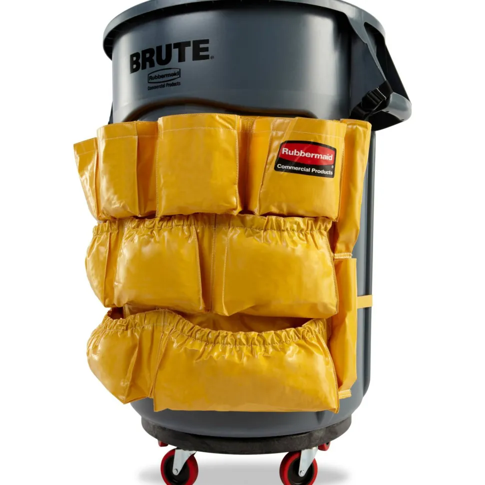 Rubbermaid Brute Caddy Bag, 20 1/2"H x 20"W, Yellow