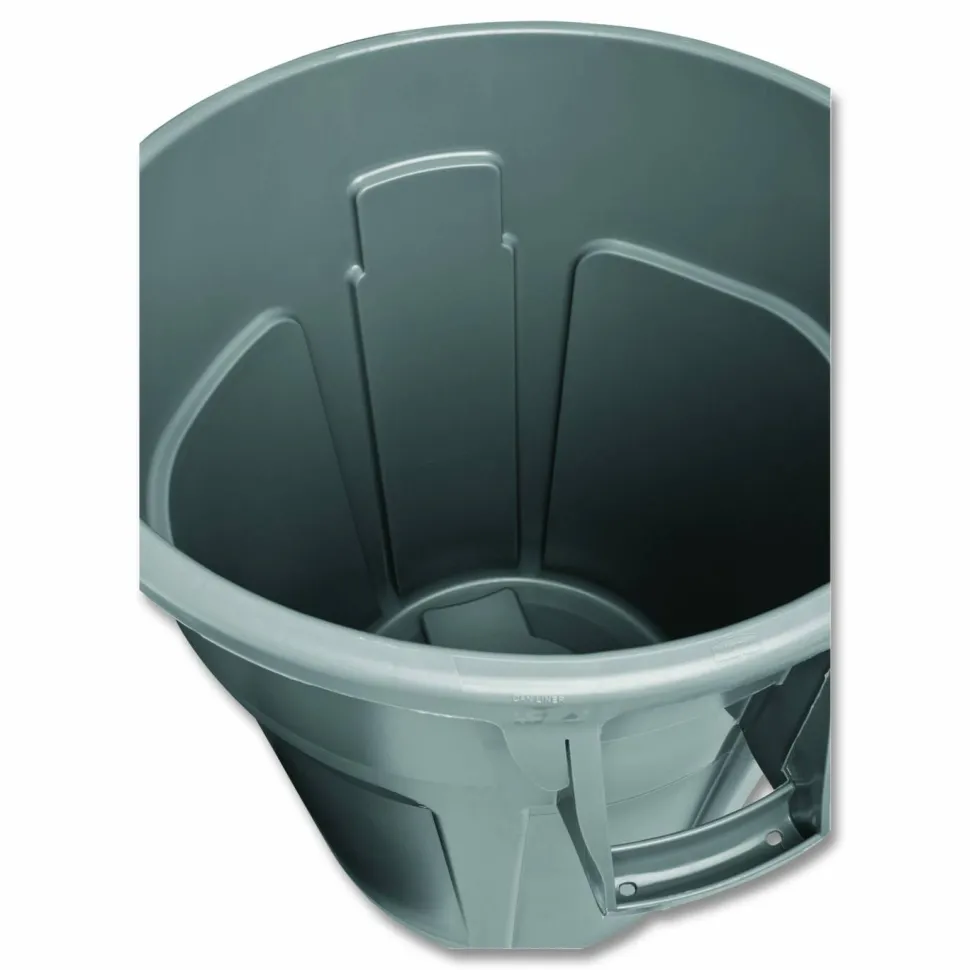 Rubbermaid Brute 44-Gallon Waste Container, Gray