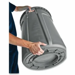 Rubbermaid Brute 44-Gallon Waste Container, Gray