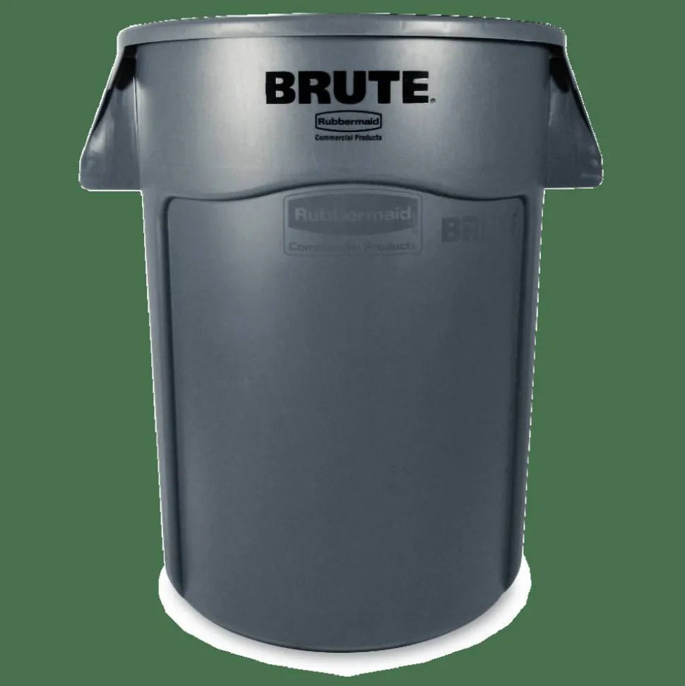 Rubbermaid Brute 44-Gallon Waste Container, Gray