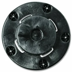 Rubbermaid Brute Twist-On/Off Round Dolly, Black