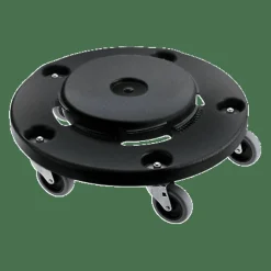 Rubbermaid Brute Twist-On/Off Round Dolly, Black