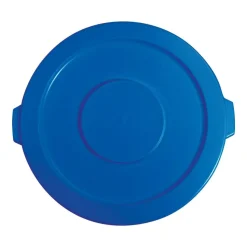 Rubbermaid Brute 2631 - Waste basket lid - round - high-density polyethylene (HDPE) - blue - for P/N: FG263206 BLUE