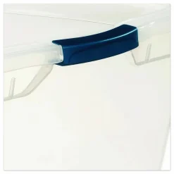 Rubbermaid Clever Store Basic Latch-Lid Container, 10.25 gal, 17.75