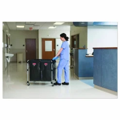 Rubbermaid Collapsible X-Cart, 4 Bushel, 34 5/8