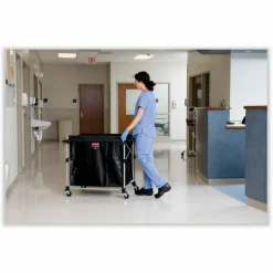 Rubbermaid Collapsible X-Cart, 8-Bushel, 34 5/8