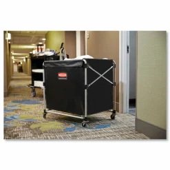 Rubbermaid Collapsible X-Cart, 8-Bushel, 34 5/8