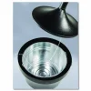Rubbermaid Commercial Aladdin Smokers' Station, Round, Steel, 4.5 gal, 16 dia x 38.75, Charcoal