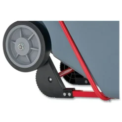 Rubbermaid Commercial BRUTE DURATILT Frame Tilt Truck, Heavy Duty, 0.5 cu yd, 1,400 lb Capacity, Rotomolded Resin/Leakproof Polyethylene, Gray