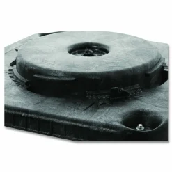 Rubbermaid Commercial Brute Container Square Dolly, 300 lb Capacity, 17.25 x 6.25, Black
