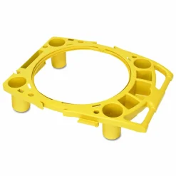 Rubbermaid Commercial BRUTE Standard Brute Rim Caddy, Four Compartments, Fits 32.5