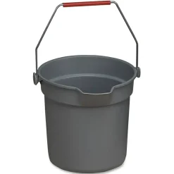 Rubbermaid Commercial Brute 10-quart Utility Bucket - 2.50 gal - Heavy Duty, Rust Resistant, Bend Resistant - 296300GYCT