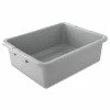 Rubbermaid Commercial Bus/Utility Box, 17.3" x 7" x 21.5", Gray