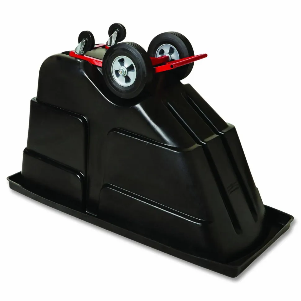 Rubbermaid Commercial 0.5 cu yd BRUTE Rotomolded Tilt Truck, 450 lb Capacity, Black