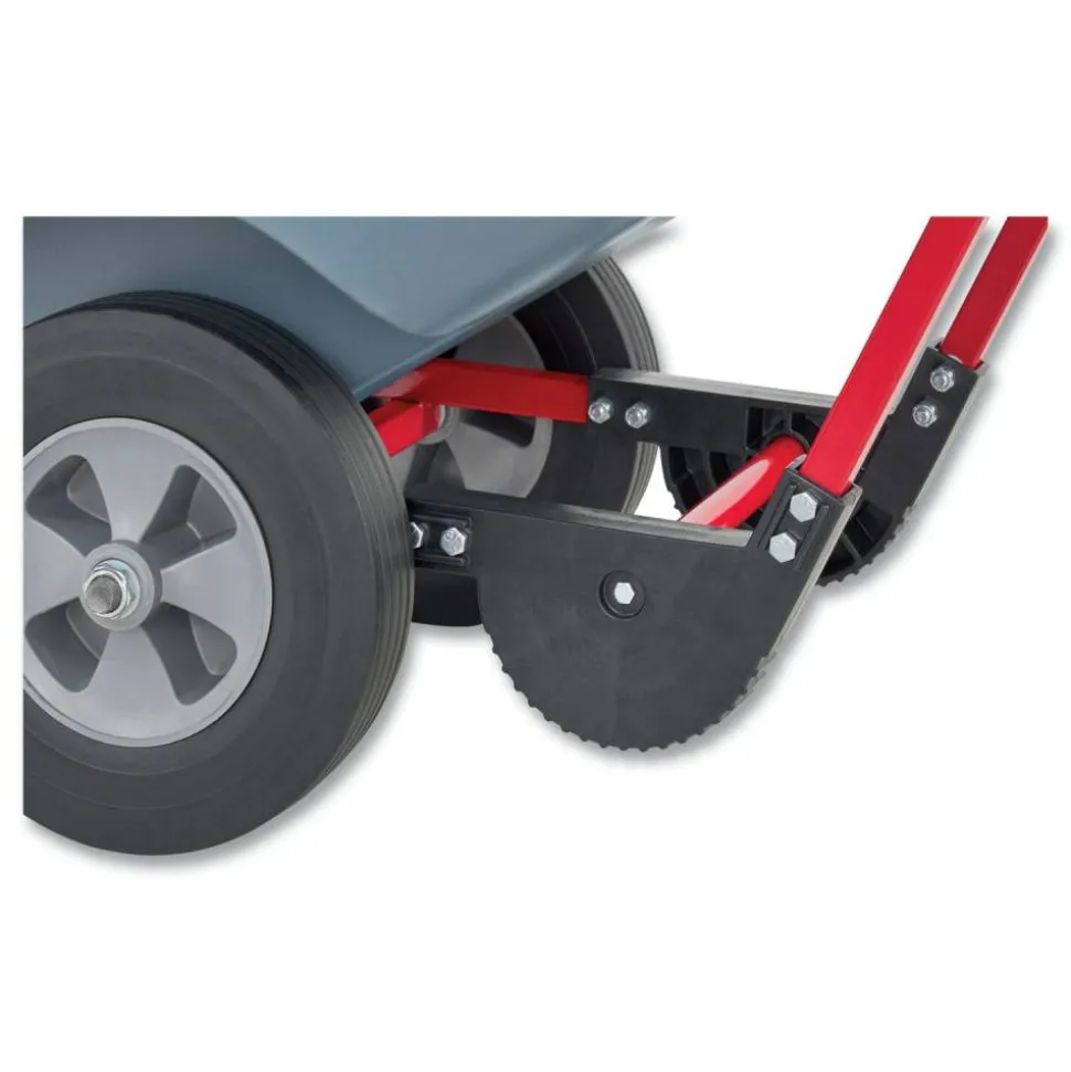 Rubbermaid Commercial 1 cu yd BRUTE DURATILT Frame Tilt Truck, Standard Duty, 1,200 lb Capacity, Gray