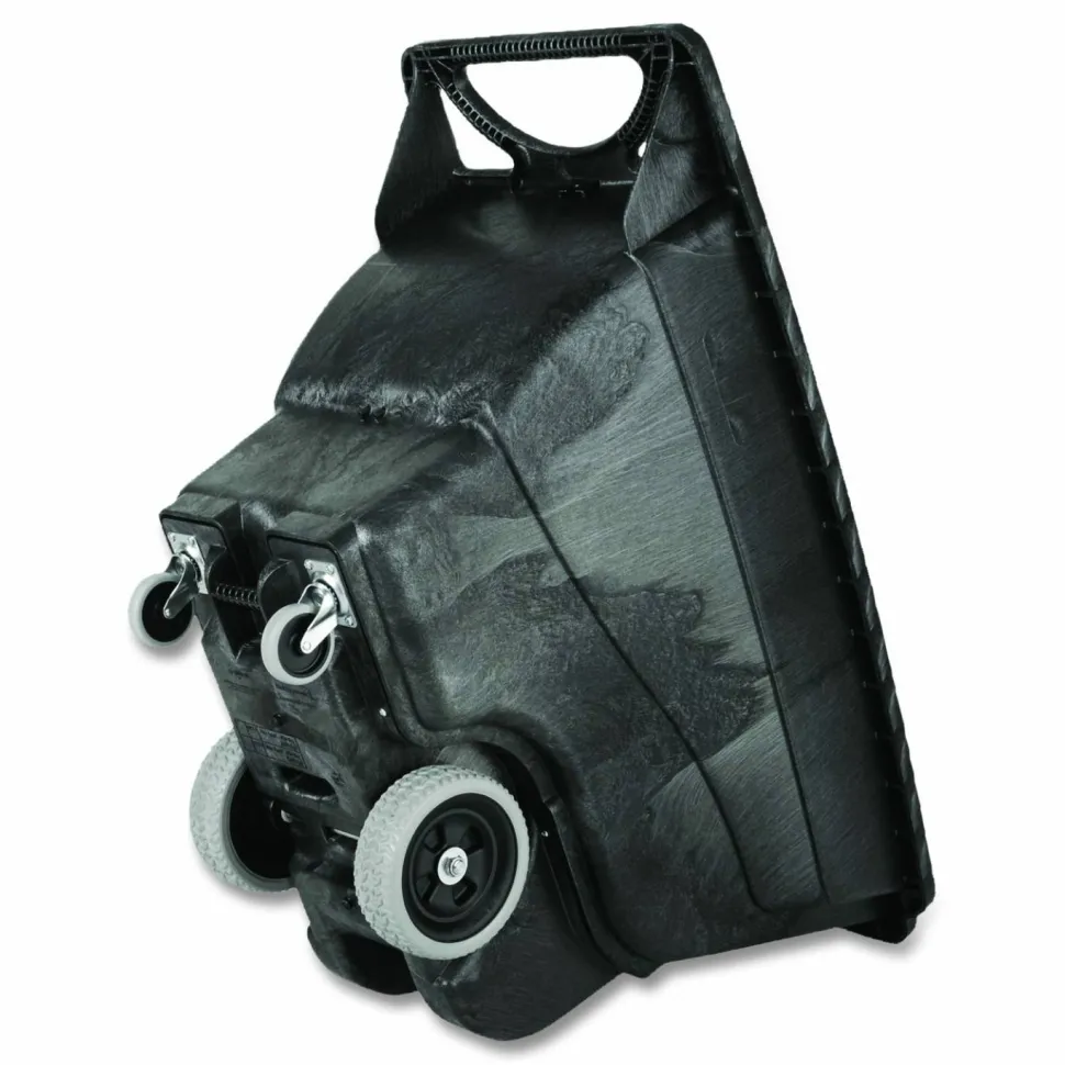 Rubbermaid Commercial 0.5 cu yd Structural Foam Tilt Truck, Utility Duty, 450 lb Capacity, Black