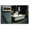 Rubbermaid Commercial Digital Receiving Scale, 150 lb Capacity, Black/Red