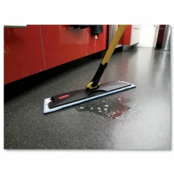 Rubbermaid Commercial Economy Wet Mopping Pad, Microfiber, 18
