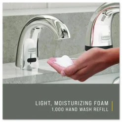 Rubbermaid Commercial Enriched Moisturizing Foam Hand Soap Refill, Citrus Scent, 800 mL, 4/Carton