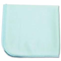 Rubbermaid Commercial Executive Series Hygen Cleaning Cloths, Glass Microfiber, 16 x 16, Blue, 12/Carton