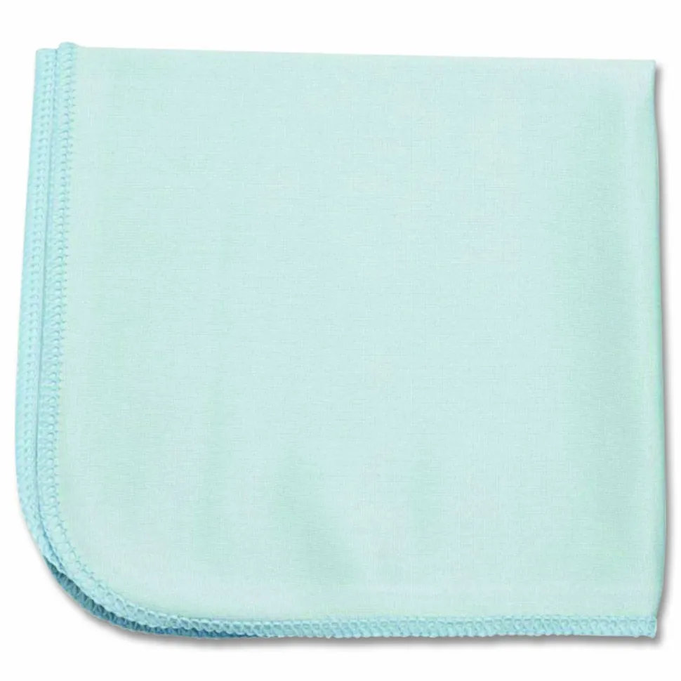 Rubbermaid Commercial Executive Series Hygen Cleaning Cloths, Glass Microfiber, 16 x 16, Blue, 12/Carton