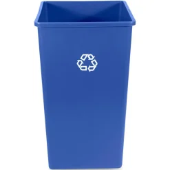 Rubbermaid Commercial 50-Gallon Square Recycling Container