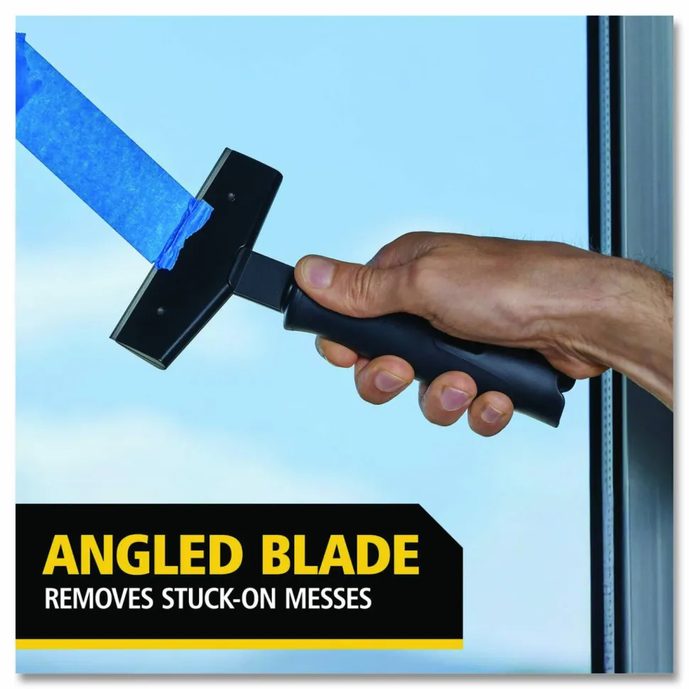 Rubbermaid Commercial Glass/Window Scraper, 4" Blade