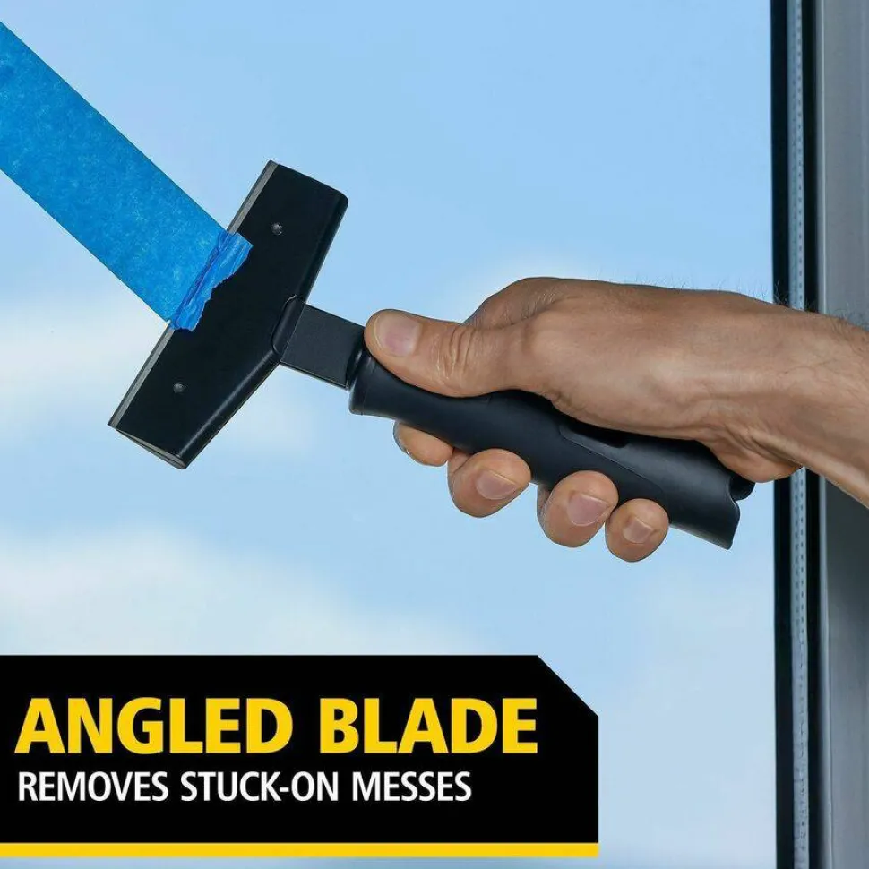 Rubbermaid Commercial Glass/Window Scraper, 4" Blade
