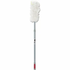 Rubbermaid Commercial HiDuster Overhead Duster with Straight Launderable Head, 51" Extension Handle