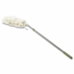 Rubbermaid Commercial HiDuster Dusting Tool with Angled Launderable Head, 51" Extension Handle