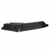 Rubbermaid Commercial Hinged Dome Tilt Truck Lid, 34.14 x 69.66 x 8.4, Black