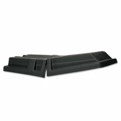 Rubbermaid Commercial Hinged Dome Tilt Truck Lid, 34.14 x 69.66 x 8.4, Black