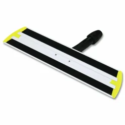 Rubbermaid Commercial HYGEN HYGEN Quick Connect Single-Sided Frame, Wet/Dry Mop 17.19 x 3, Aluminum, Yellow