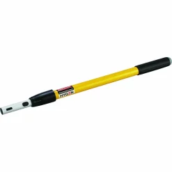 Rubbermaid Commercial HYGEN HYGEN Quick-Connect Extension Handle, 1.6 ft to 3.3 ft, Yellow/Black