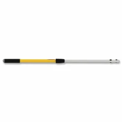 Rubbermaid Commercial HYGEN HYGEN Quick-Connect Extension Handle, 1.6 ft to 3.3 ft, Yellow/Black